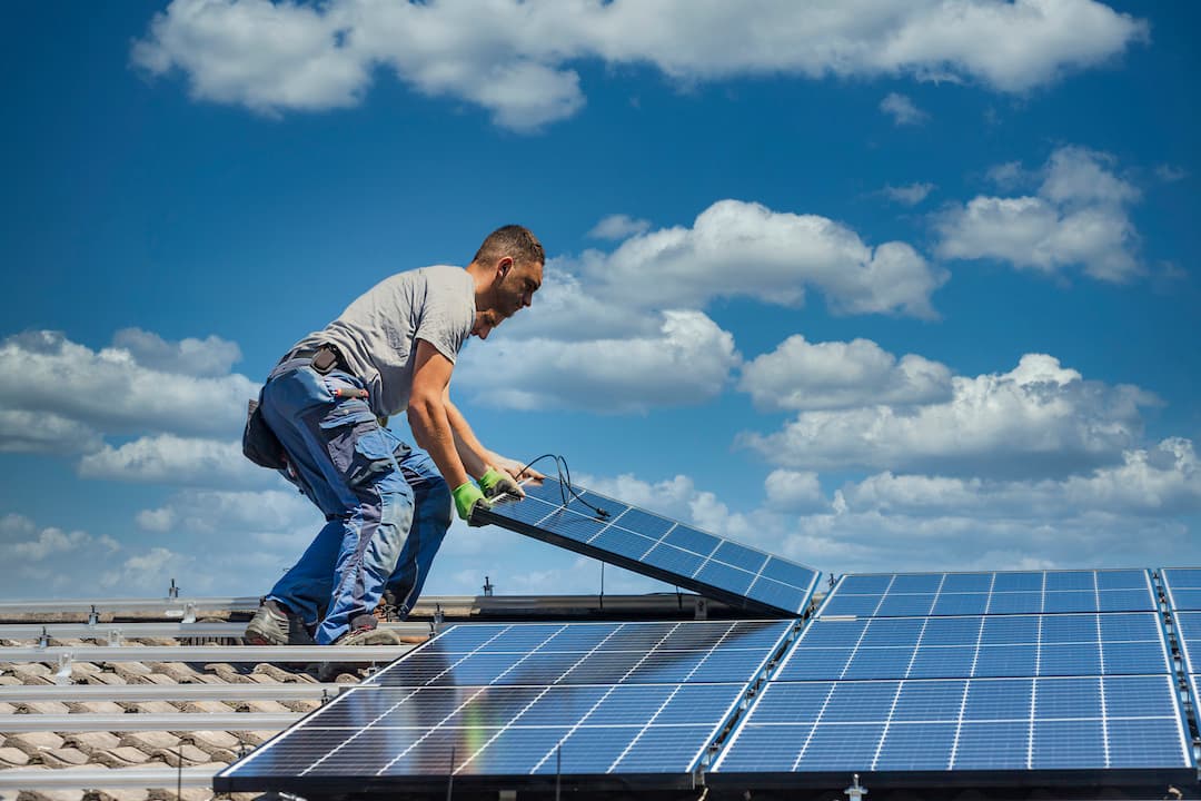 Solar panel installers showing how to extend the lifespan of solar panels