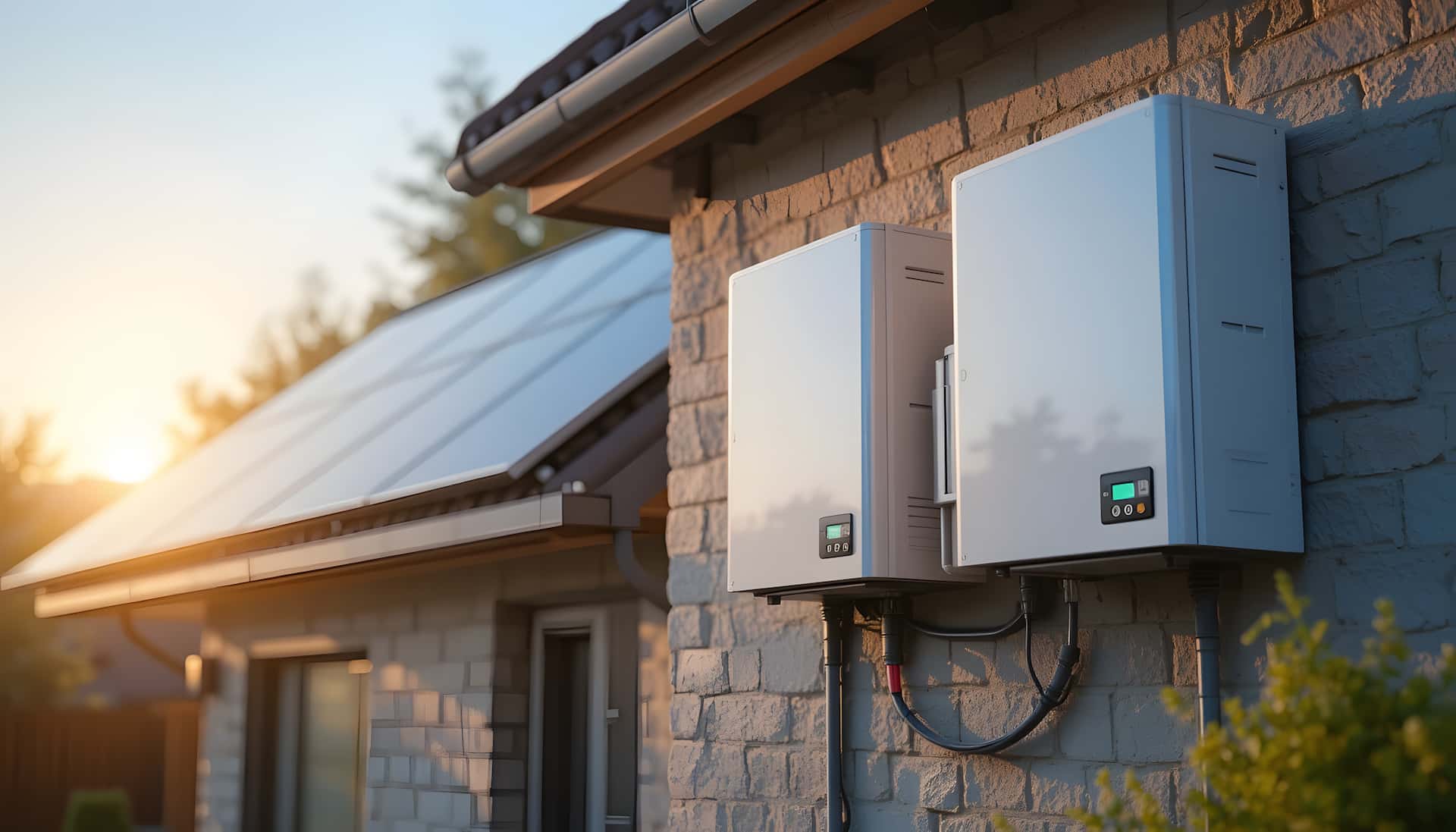 Example of a solar battery installation in Brisbane